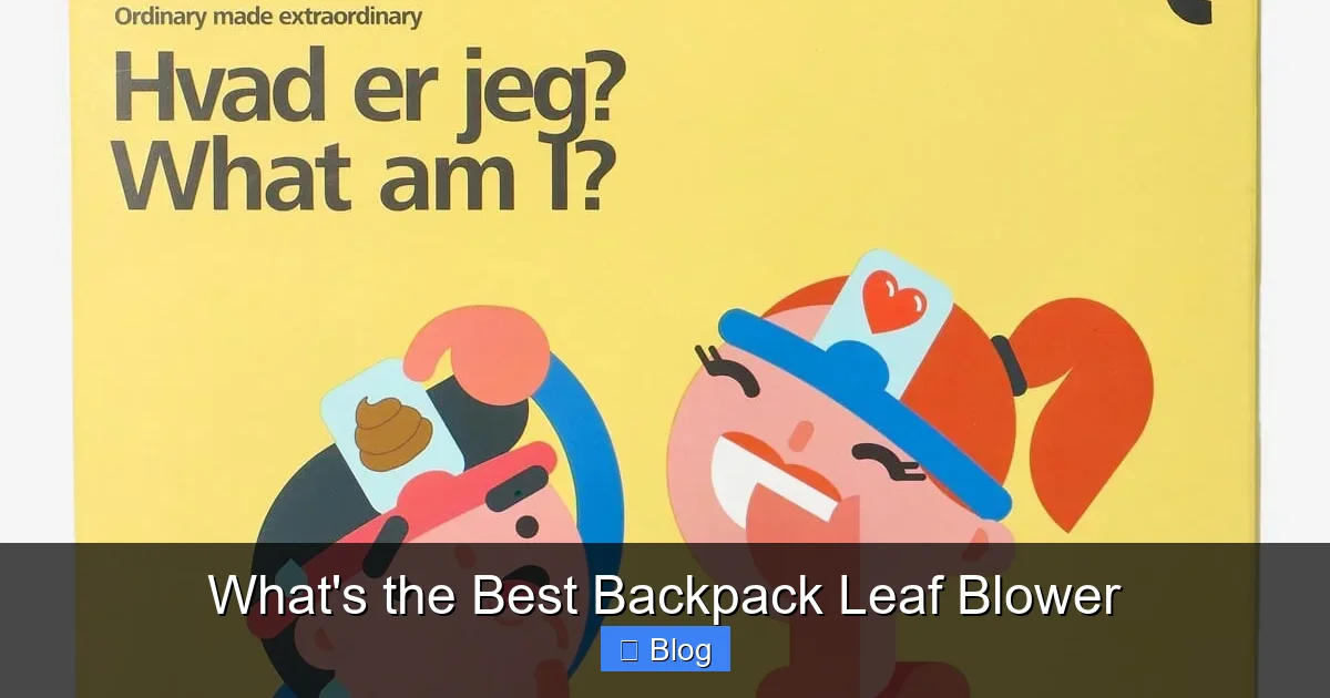 What's the Best Backpack Leaf Blower