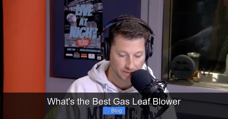 What's the Best Gas Leaf Blower