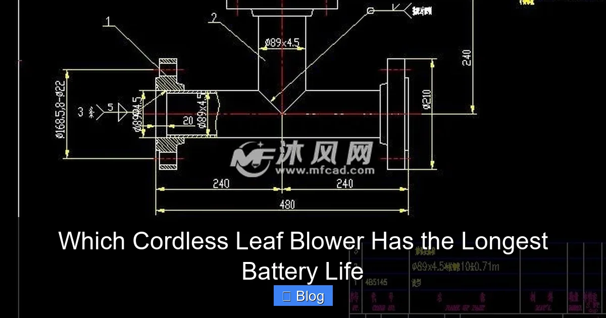 Which Cordless Leaf Blower Has the Longest Battery Life