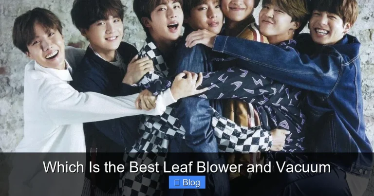 Which Is the Best Leaf Blower and Vacuum