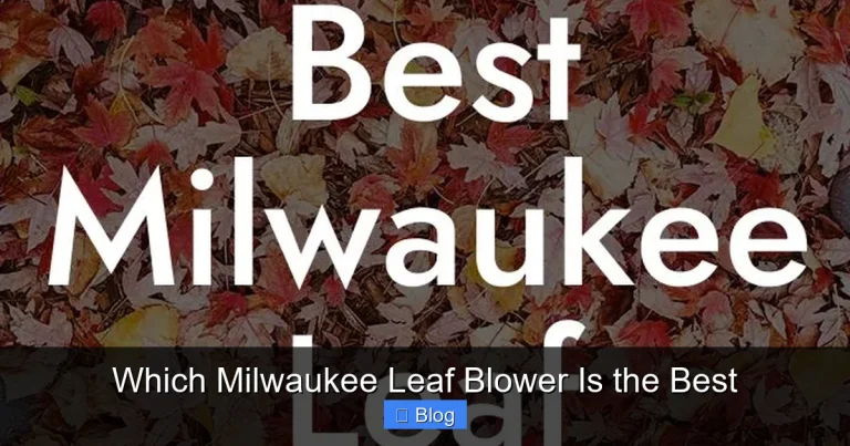 Which Milwaukee Leaf Blower Is the Best