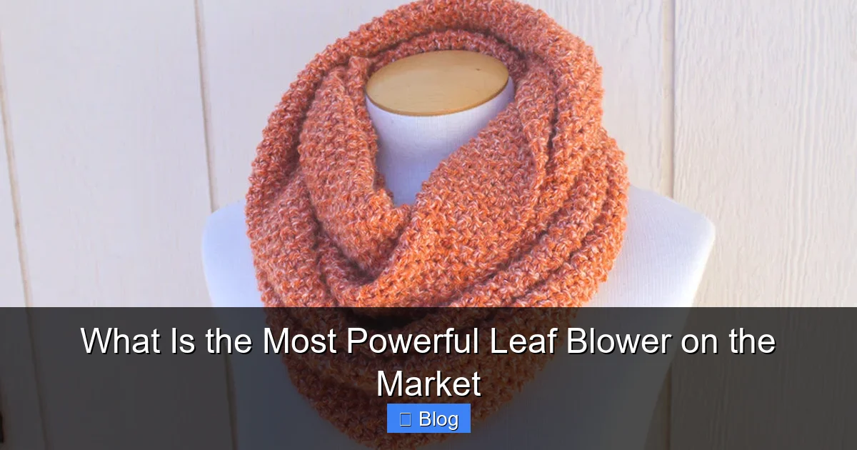 What Is the Most Powerful Leaf Blower on the Market