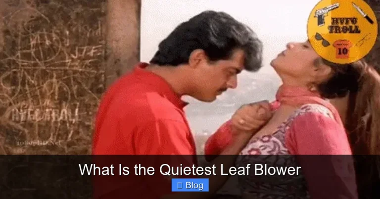What Is the Quietest Leaf Blower