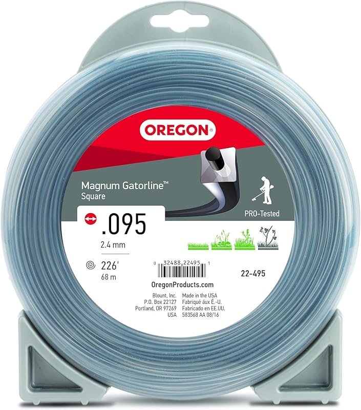 Oregon Magnum Gatorline .095-Inch Square Professional Trimmer Line