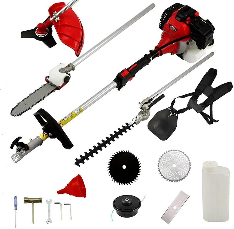 CHIKURA 62CC 6-in-1 Gas Brush Cutter