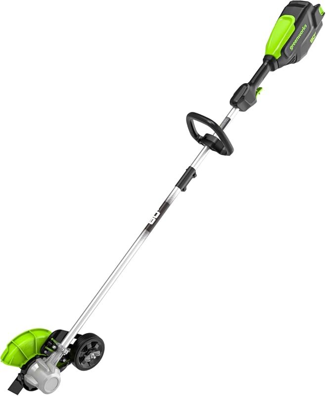 Greenworks 80V 8-Inch Cordless Electric Lawn Edger Tool Only for Power