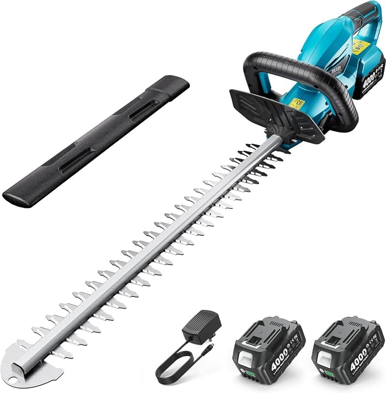 SEESII 20V 20-Inch Hedge Trimmer