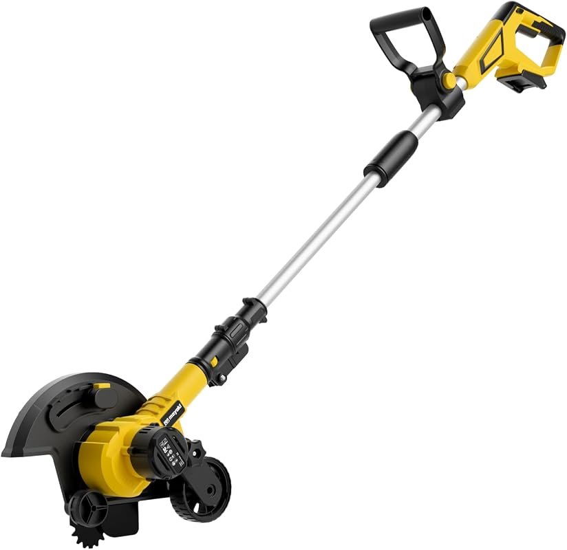 Brushless Cordless Lawn Edger and Trencher Compatible with DeWalt 20V 