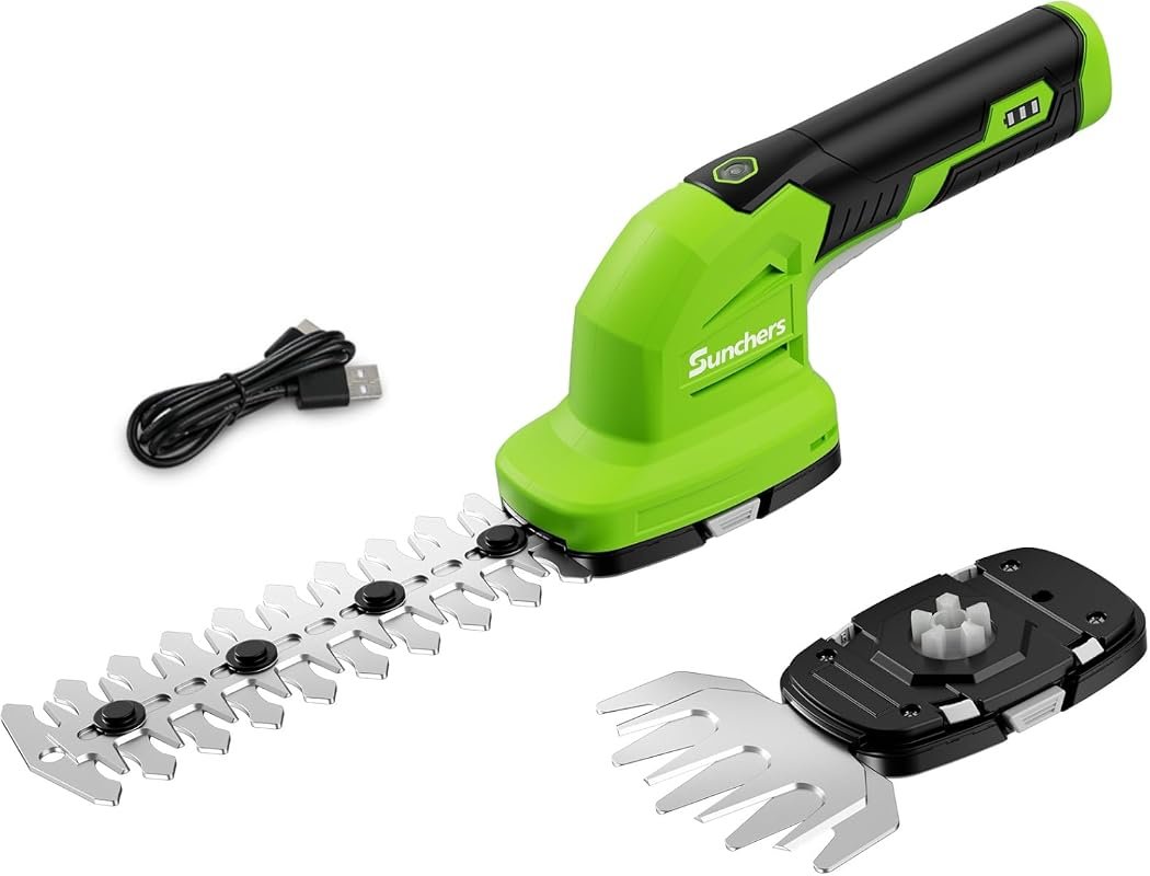 7.2V 2-in-1 Cordless Hedge Trimmer