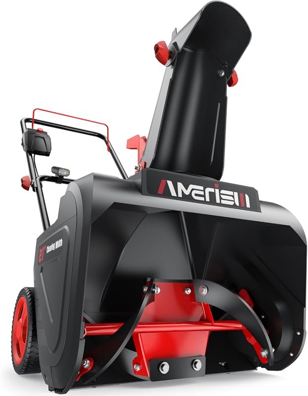 AMERISUN 21-Inch Electric Snow Blower