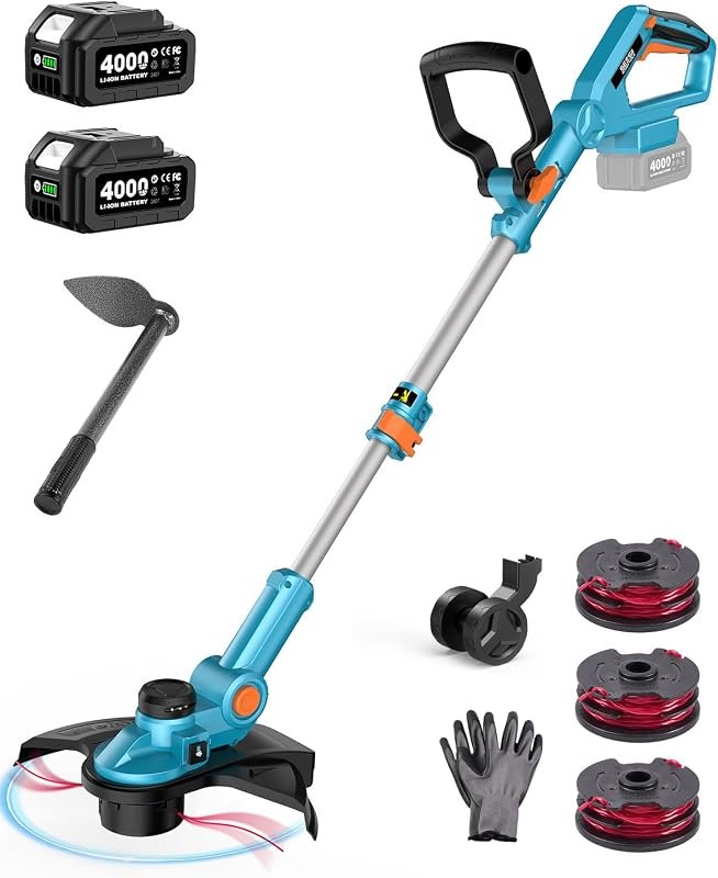 SEESII 21V Cordless Electric String Trimmer