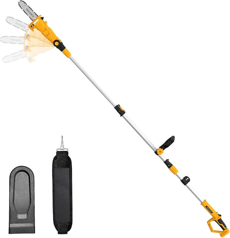 SHOHO Cordless Pole Saw Dewalt Compatible