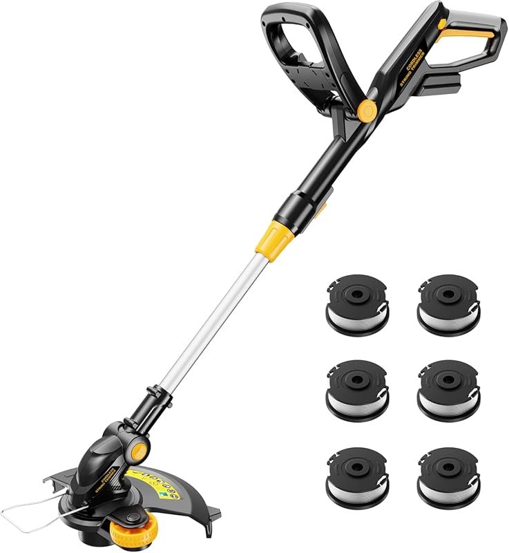 HEINPRO Cordless 12-Inch String Trimmer Compatible with DeWalt 20V Max
