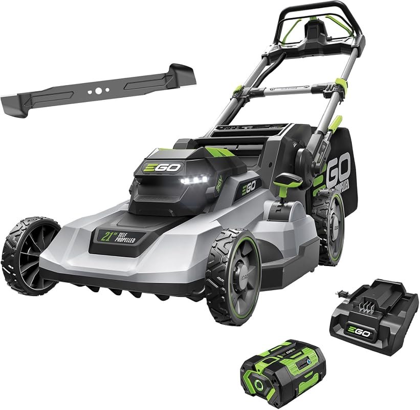 EGO Power+ 21-Inch Self-Propelled Cordless Lawn Mower with 56V Battery