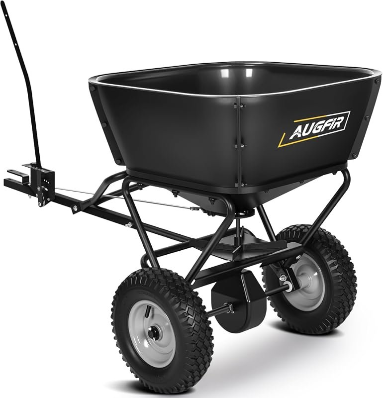 AugFir 130 LBS Tow Behind Spreader