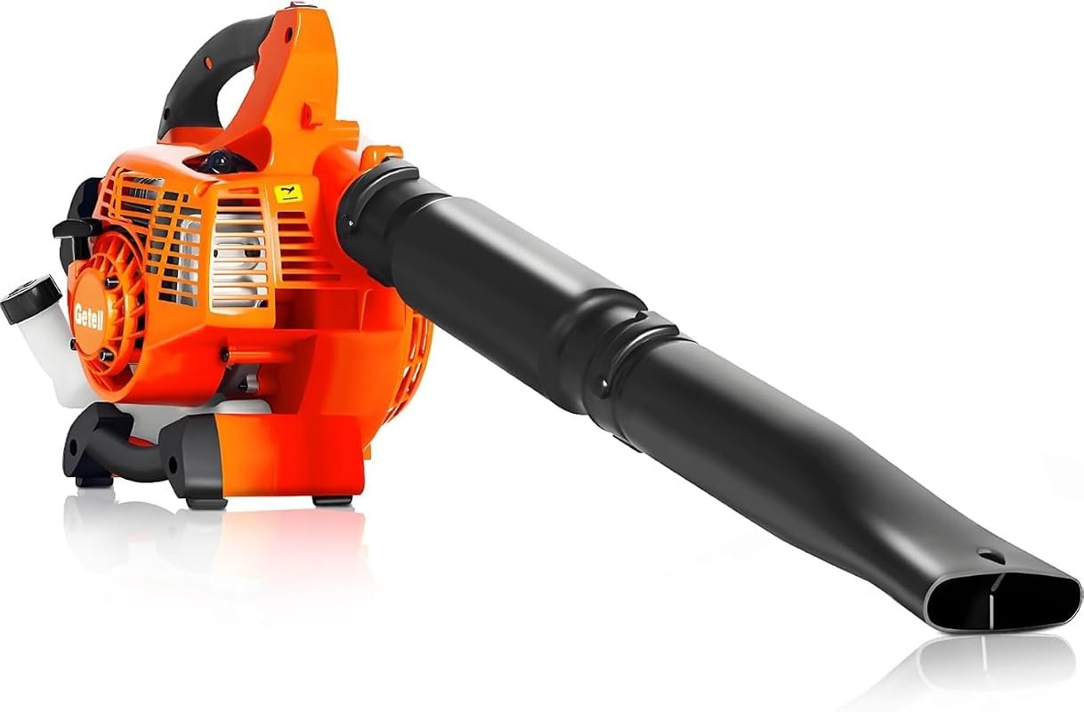 Handheld 26cc Two-Cycle Gas Leaf Blower, 180 MPH High-Velocity Tool fo