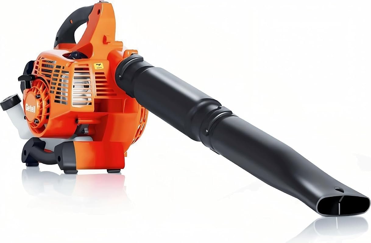 Handheld 26cc Two-Cycle Gas Leaf Blower, 180 MPH High-Velocity Tool fo