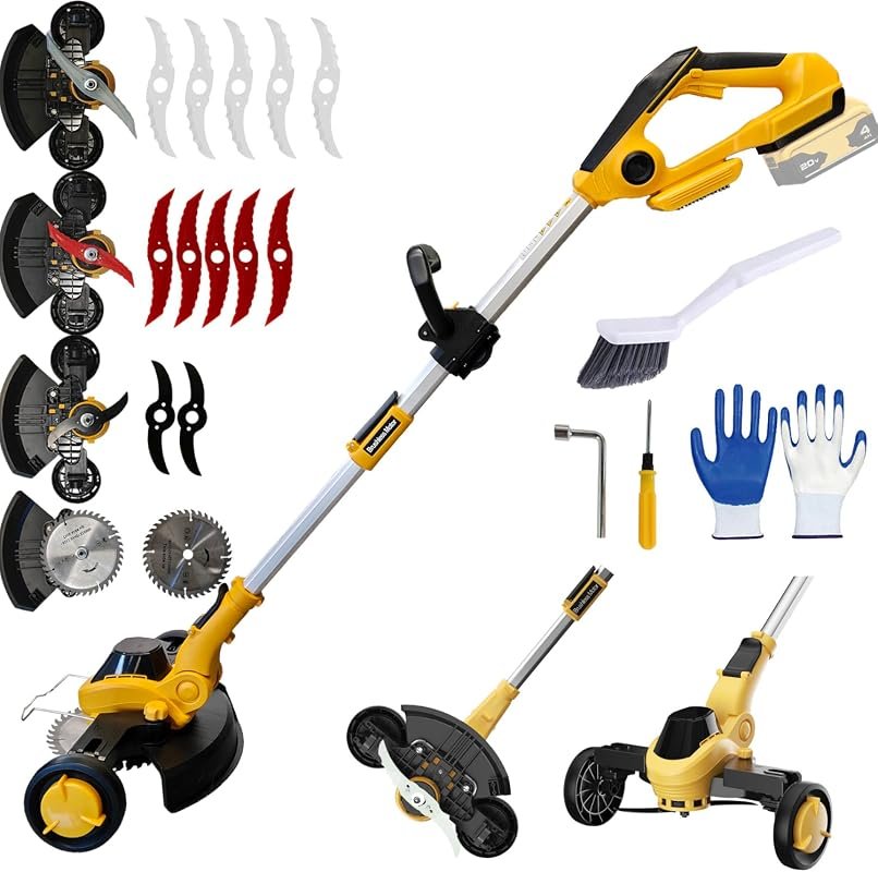 12-Inch Cordless 4-in-1 Weed Wacker
