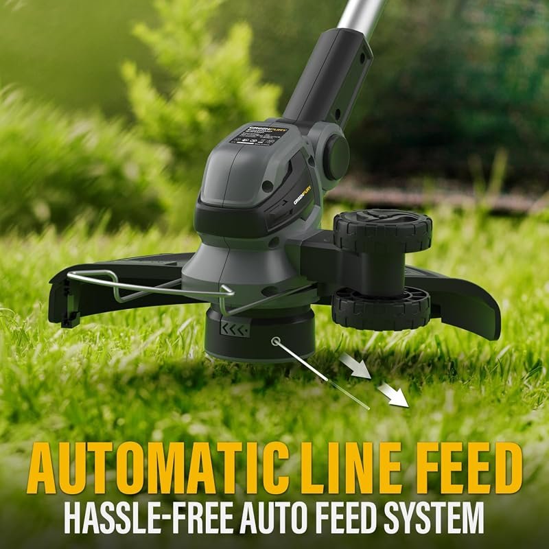 3-in-1 Cordless Garden Tool Combo Including Weed Wacker, Hedge Trimmer