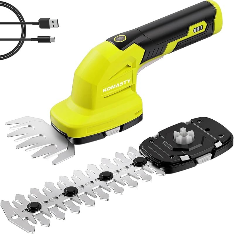 7.2V Cordless 2-in-1 Hedge Trimmer